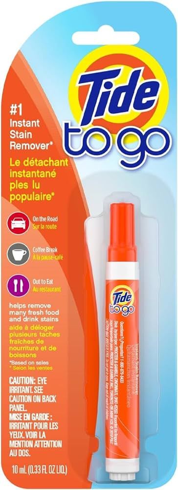 Tide Stain Remover for Clothes, To Go Pen, Instant Spot Remover for Clothes, Travel & Pocket Size... | Amazon (US)