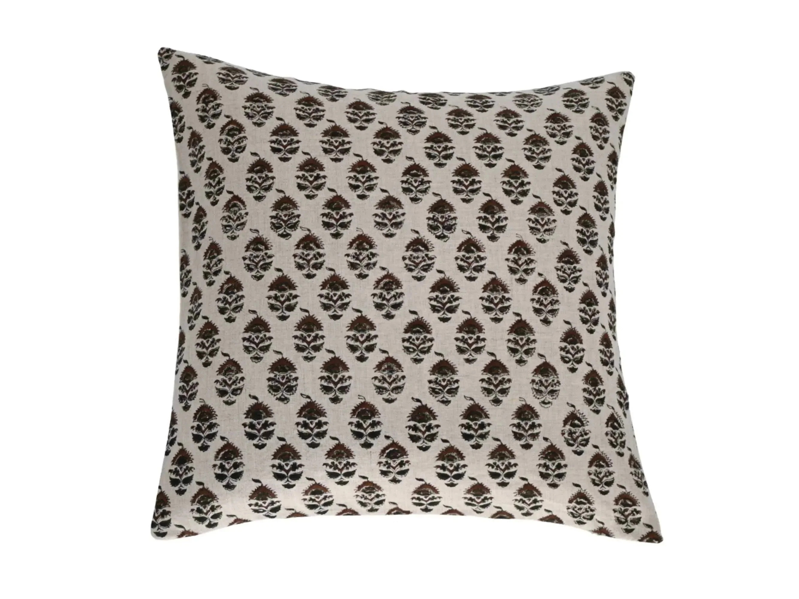 Shop Sebastian Block Print Pillow Cover Online | Maple Village Lane