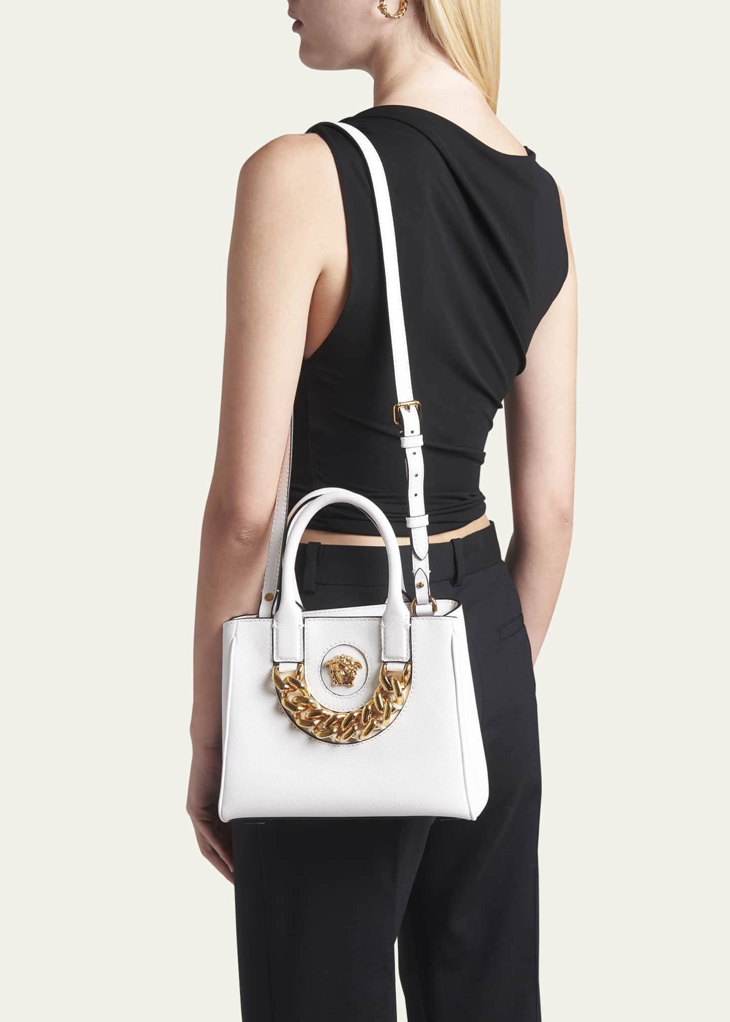 Versace La Medusa Small Chain Tote Bag | Bergdorf Goodman