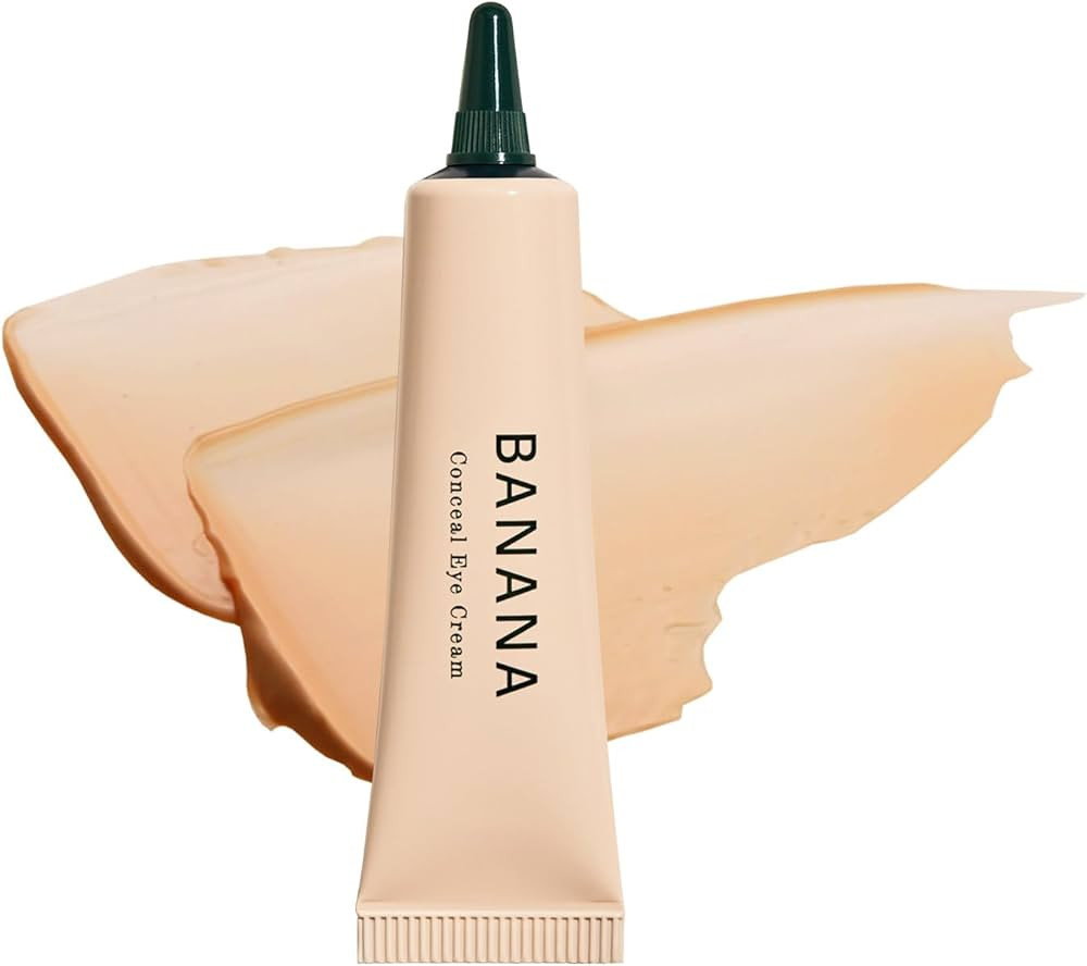 shaishaishai BANANA Conceal Cream, Hydrating Under Eye Cream & Dark Circle Coverage, Anti-Fine Li... | Amazon (US)