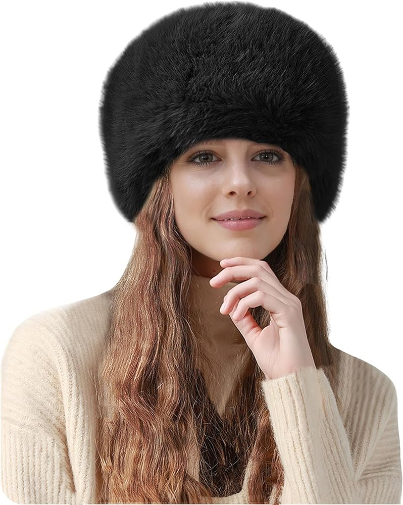 Lina & Lily Cossack Hat Winter Faux Fur | Amazon (US)