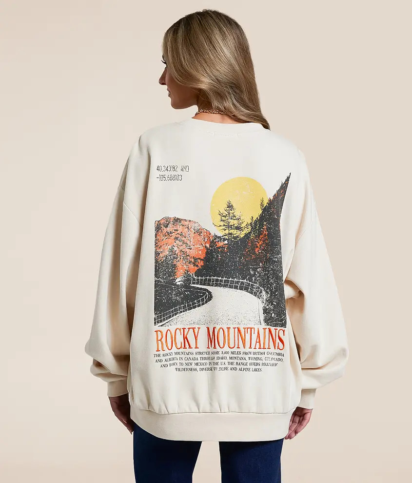 Rocky Mountain Oversized Pullover | Buckle