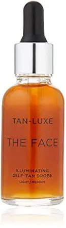 TAN-LUXE The Face - Illuminating Self-Tan Drops to Create Your Own Self Tanner, 30ml - Cruelty & ... | Amazon (US)
