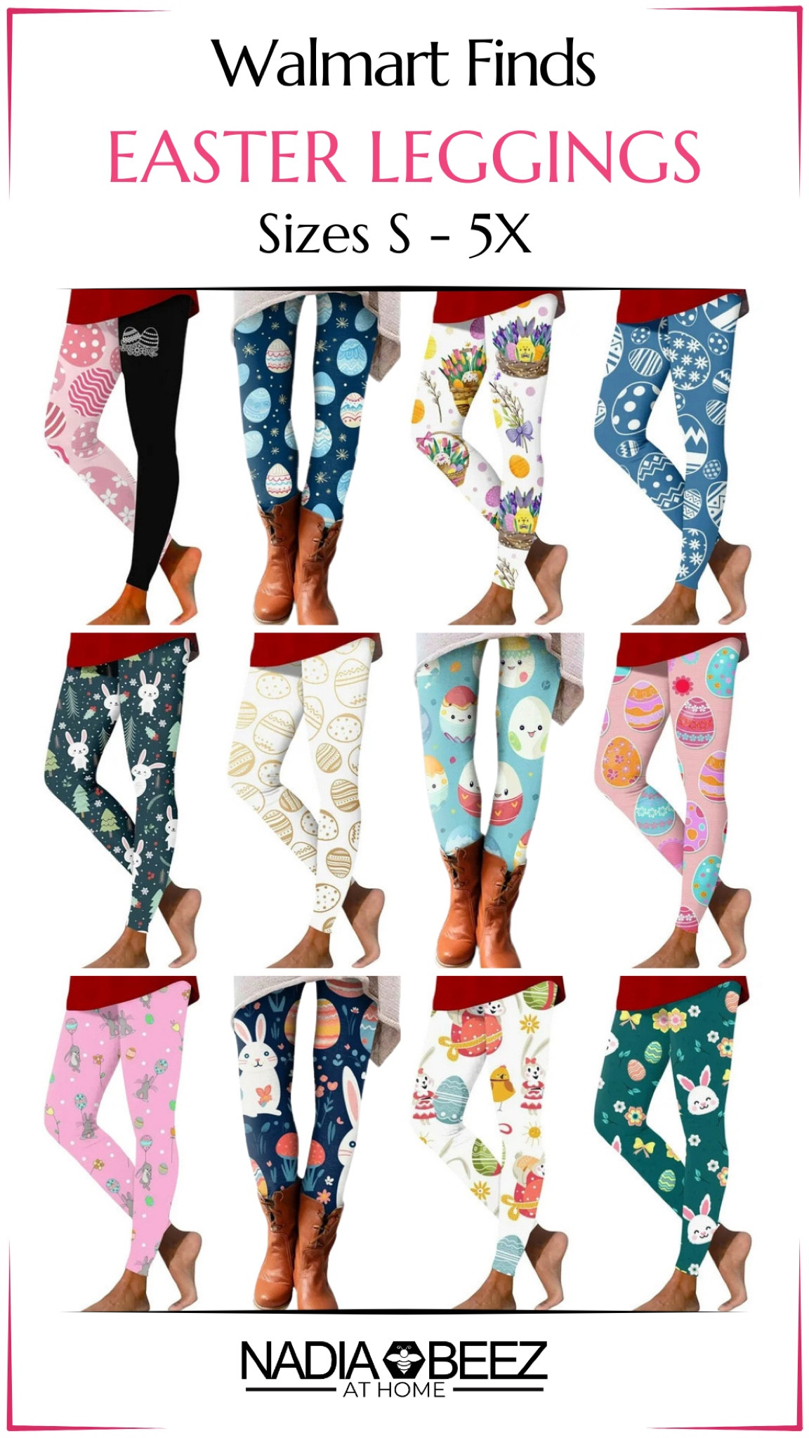 Small to Plus size Easter leggings at Walmart 

#LTKMidsize #LTKSeasonal #LTKPlusSize
