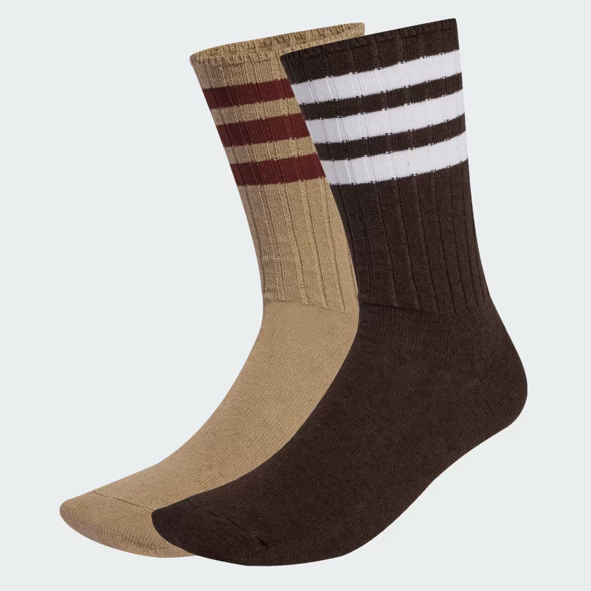 Ribbed Crew Socks 2 Pairs | adidas (UK)