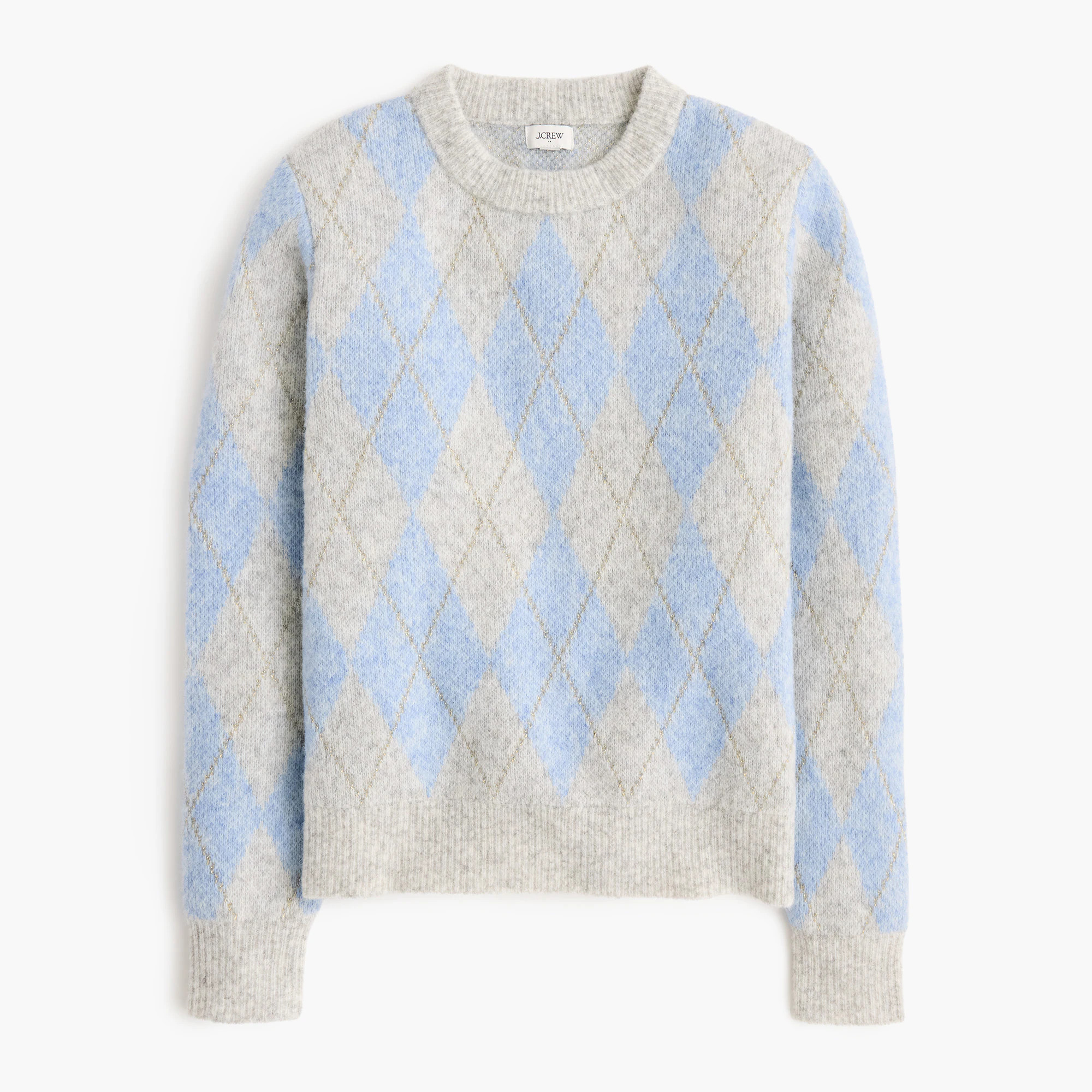 Argyle crewneck sweater | J.Crew Factory