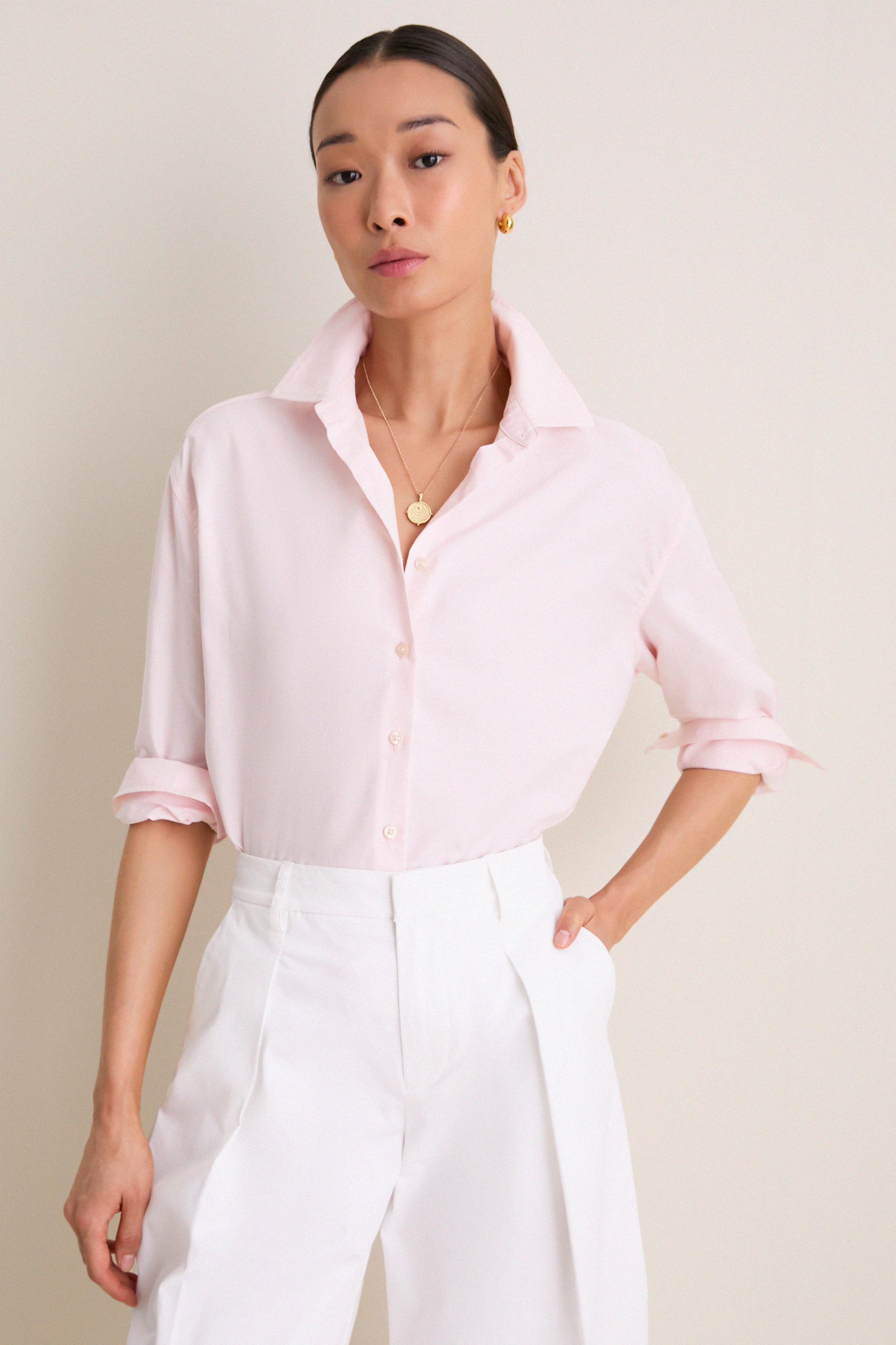 Light Pink Oxford Nadine Button Down | Tuckernuck (US)