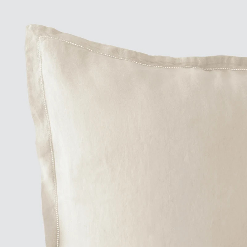 Stonewashed Linen Euro Shams | The Citizenry