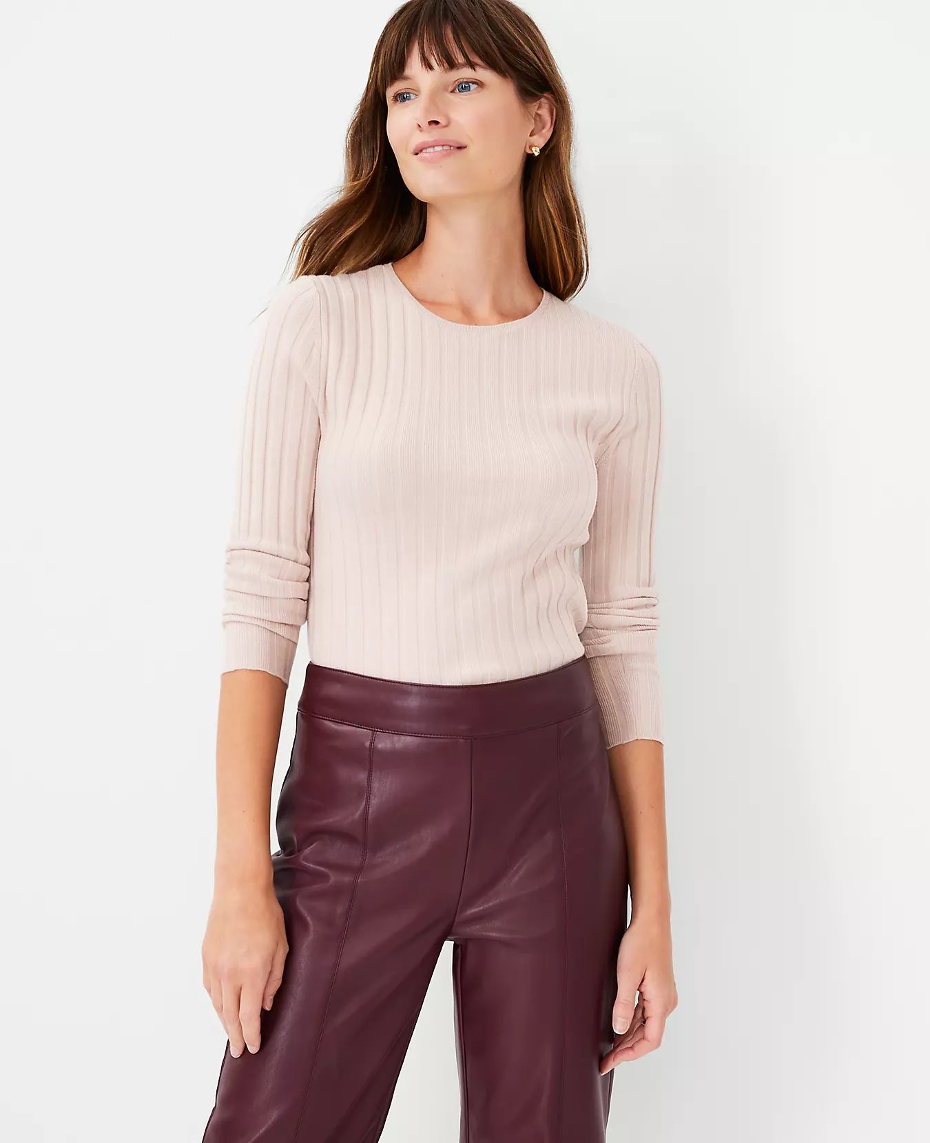 Ribbed Sweater | Ann Taylor (US)