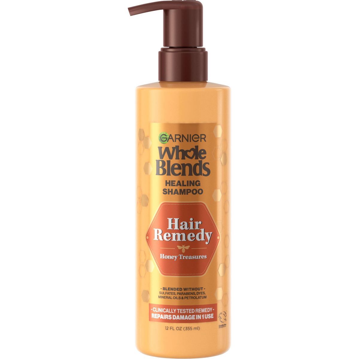 Garnier Whole Blends Sulfate Free Remedy Honey Shampoo for Dry to Very Dry Hair - 12 fl oz | Target