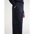 Free Assembly Women's Wide Leg Knit Cargo Pants, 30” Inseam, Sizes XS-XXL | Walmart (US)