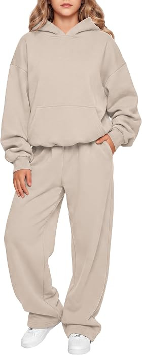 Cubear Girls 2 Piece Outfits Oversized Sweatsuit Set Tracksuits for Girl | Amazon (US)