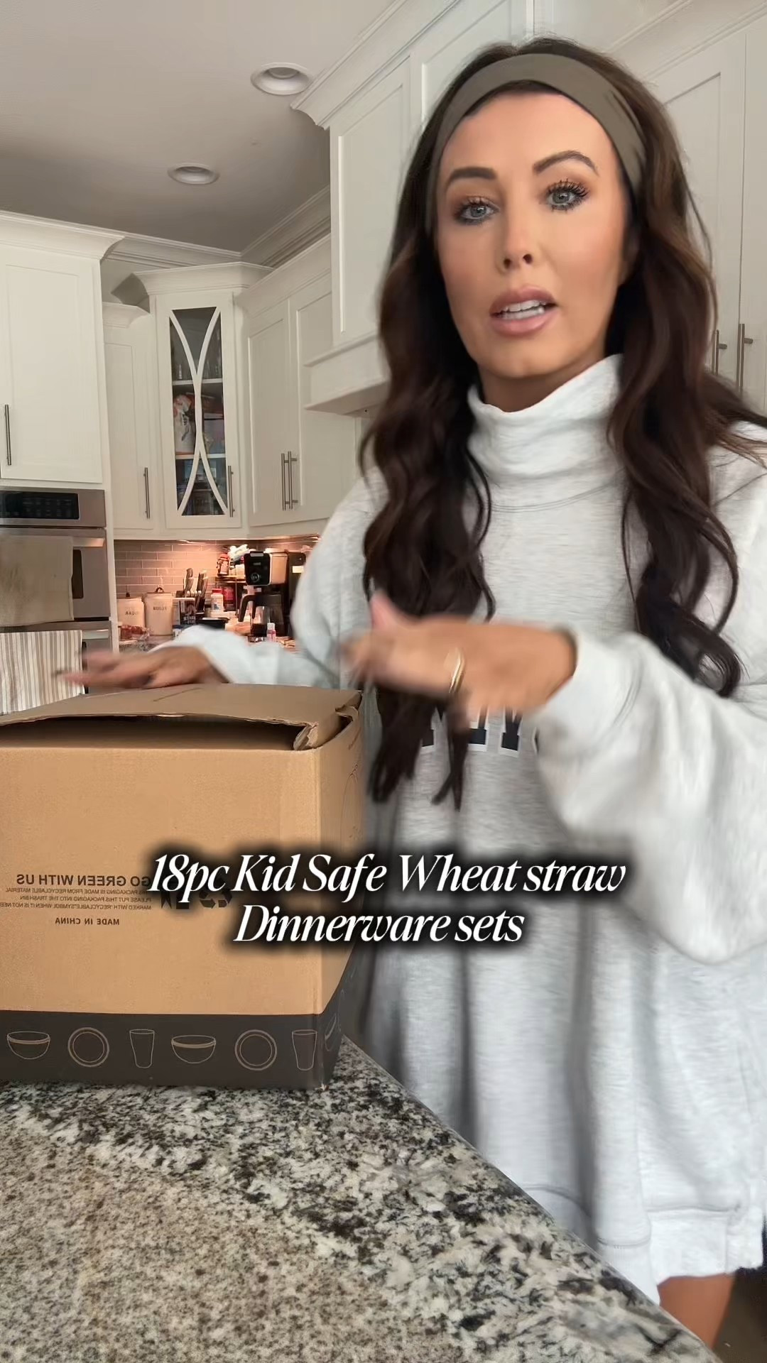 The best Amazon home find! This 18 piece kids safe wheat straw dinner were set is microwave and dishwasher safe plus looks pretty in the cabinet and on the table

#LTKHome #LTKFindsUnder50 #LTKFamily