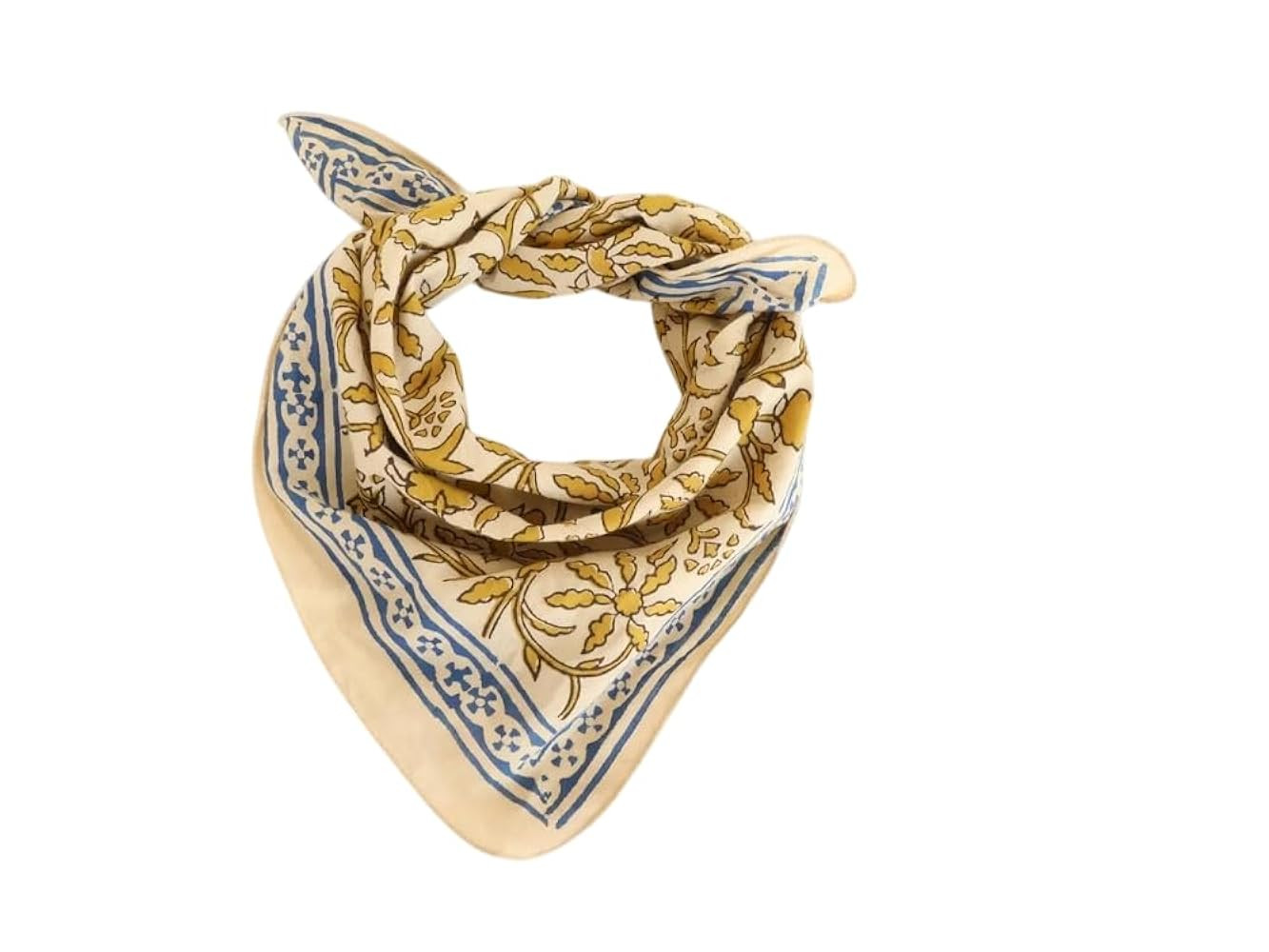 100% Cotton Bandanas, Bohemian Style Cotton Neck Scarf, Boho Soft Cotton Bandana | Amazon (US)