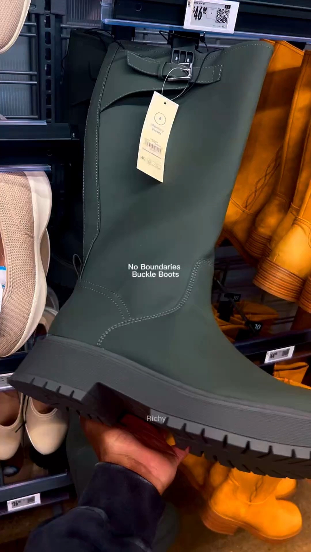 buckle #boots #noboundaries #rainbboots #ltkxwalmart #walmart