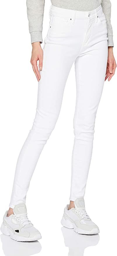 Levi's 721 High Rise Skinny Women's Jeans Western White (White) 26W / 30L : Amazon.co.uk: Fashion | Amazon (UK)