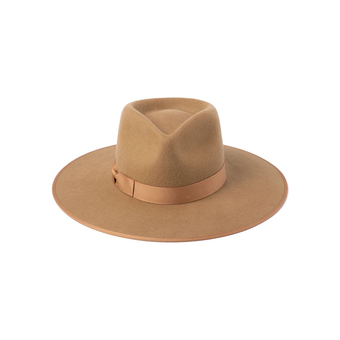 Teak Rancher - Wool Felt Fedora Hat in Brown | Lack of Color US | Lack of Color