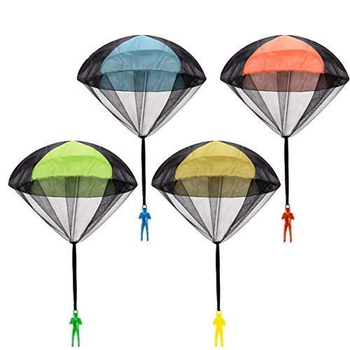 PGXT Parachute Toy, Tangle Free Throwing Toy Parachute, Outdoor Children's Flying Toys, No Batter... | Amazon (US)