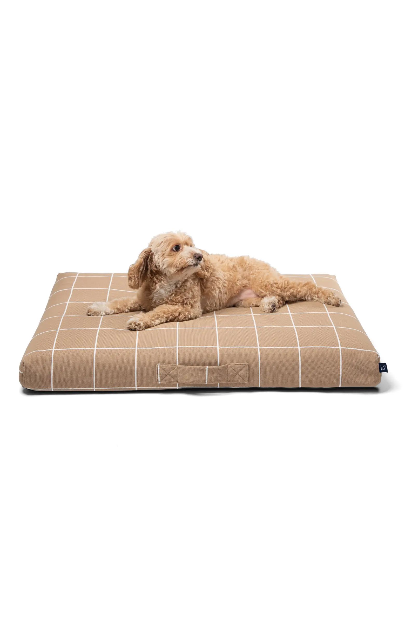 Laylo Pets Grid Print Dog Bed | Nordstrom | Nordstrom