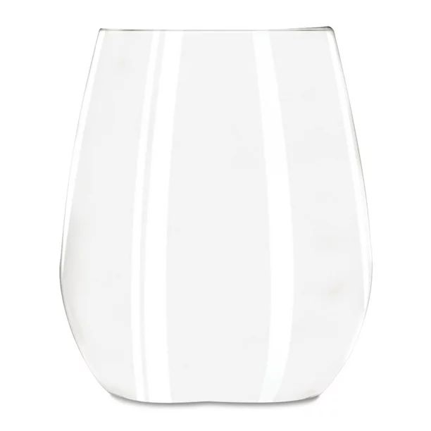 Stemless Wine Glasses, 11 3/4 oz, Clear, White Wine Glasses, 12/Carton - Walmart.com | Walmart (US)