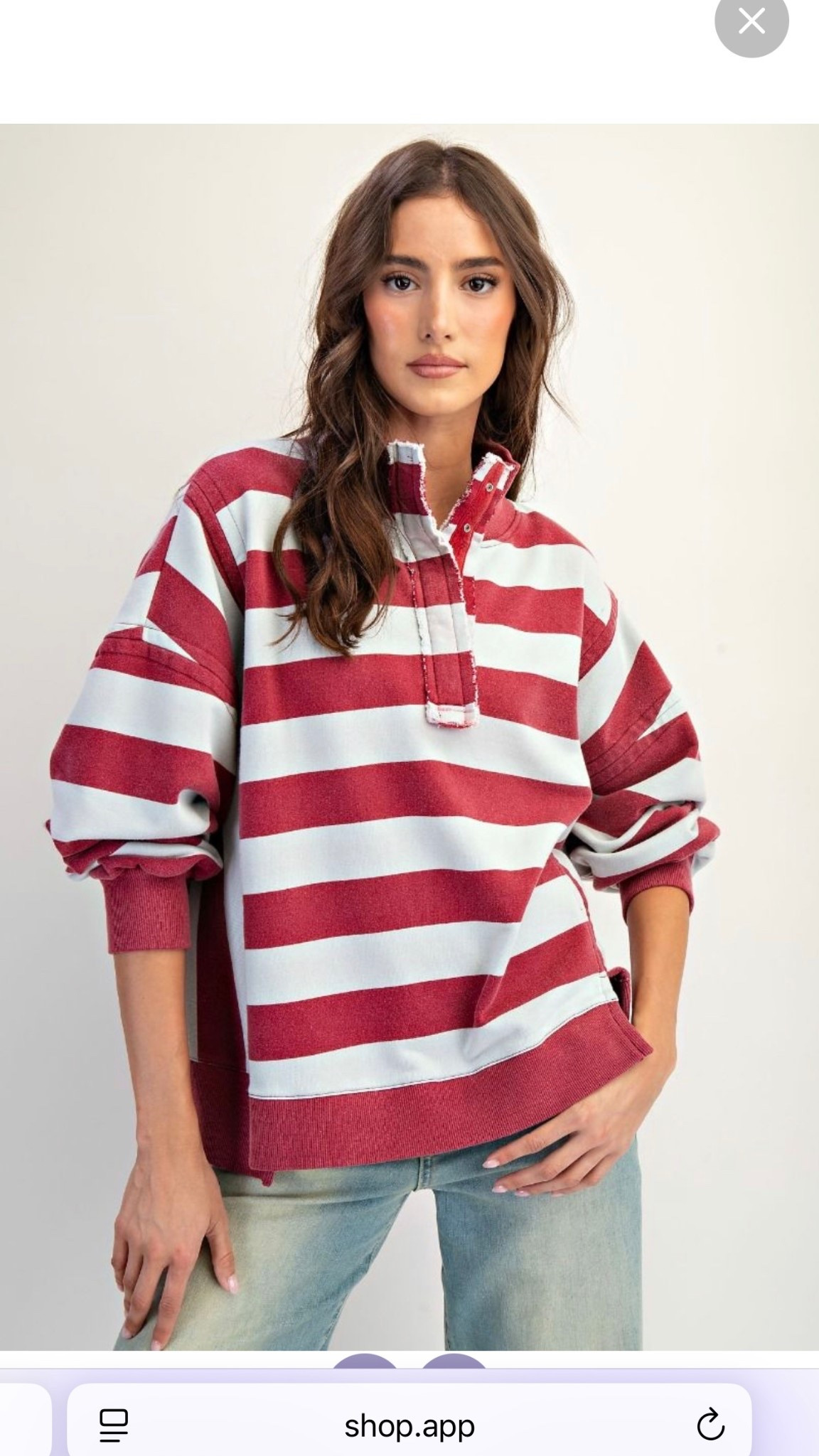 Cozy rugby sweatshirt 

#LTKSeasonal #LTKActive