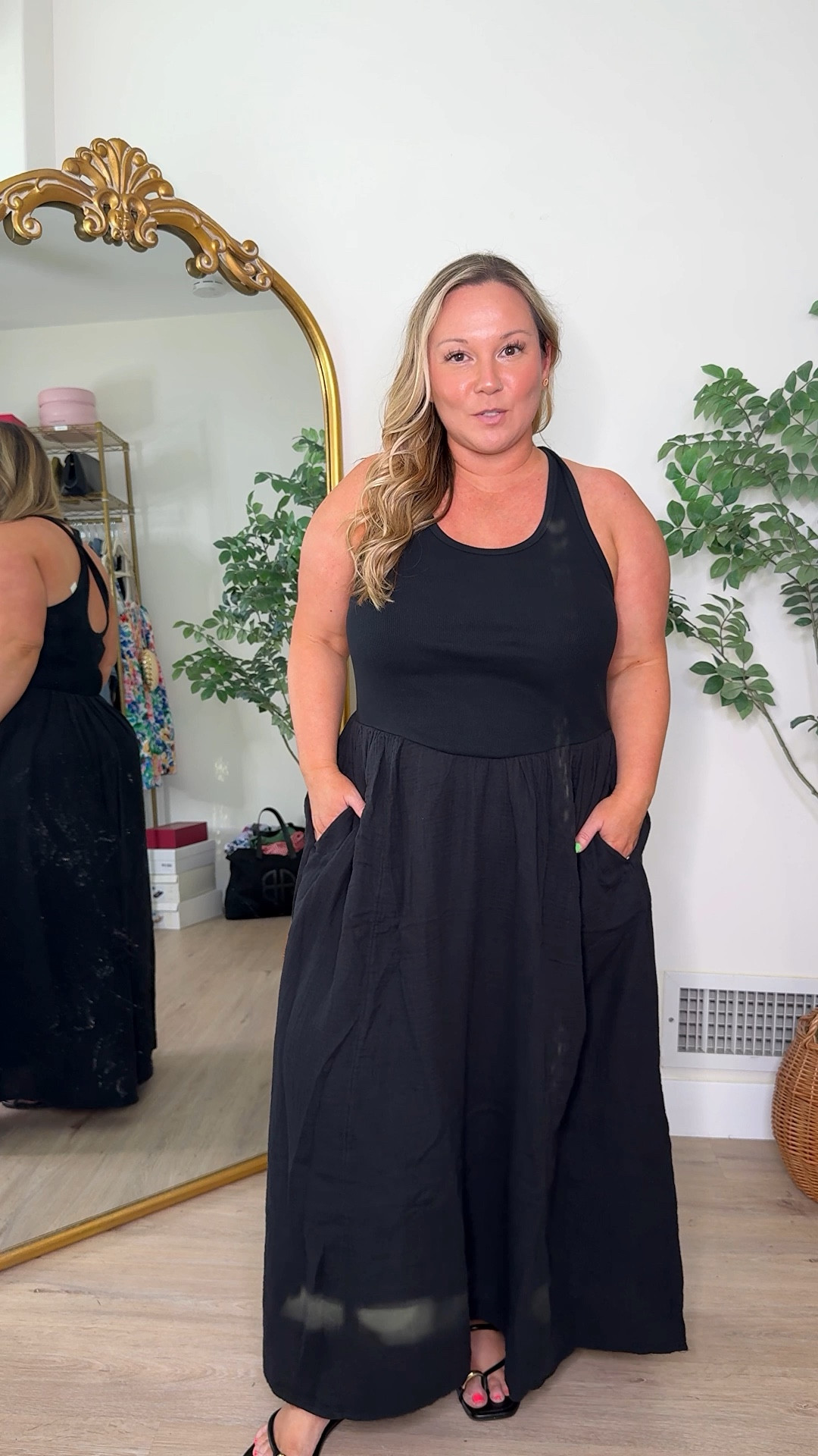 @Aerie spring dress- super comfy and perfect for casual days or a vacation! I throw this on for daily wear and I love it! Wearing size LARGE 

Spring style, spring dress, casual style, midsize style, petite style, aerie, mom style, travel style, spring trends, resort wear, spring break 

#LTKMidsize #LTKSeasonal #LTKPetite