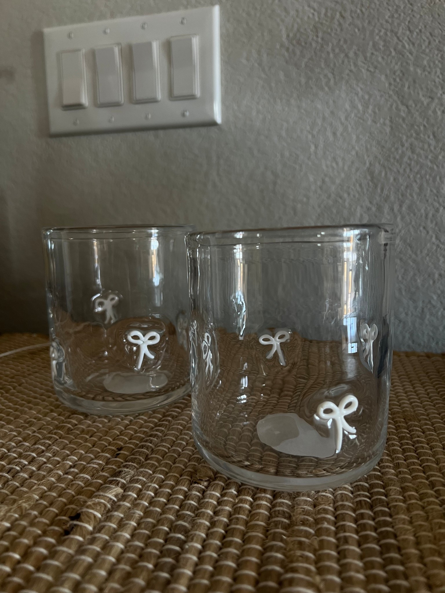 Bow Glass Cups 

#LTKHome #LTKFindsUnder50 #LTKU