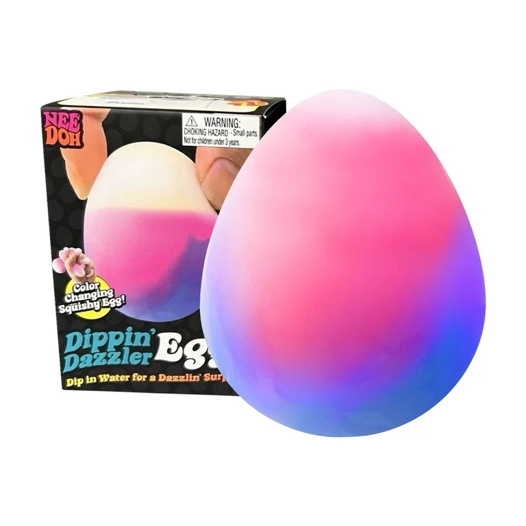 New Schy-lling ANee-Doh Dippin Dazzler - Sensory Squeeze Egg ,Stress Egg Squishy Toys, Changes Co... | Walmart (US)