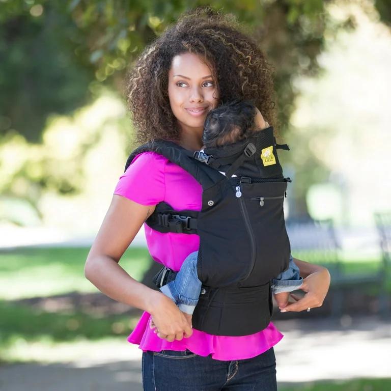 LILLEbaby All Seasons Baby Carrier - Black - Walmart.com | Walmart (US)