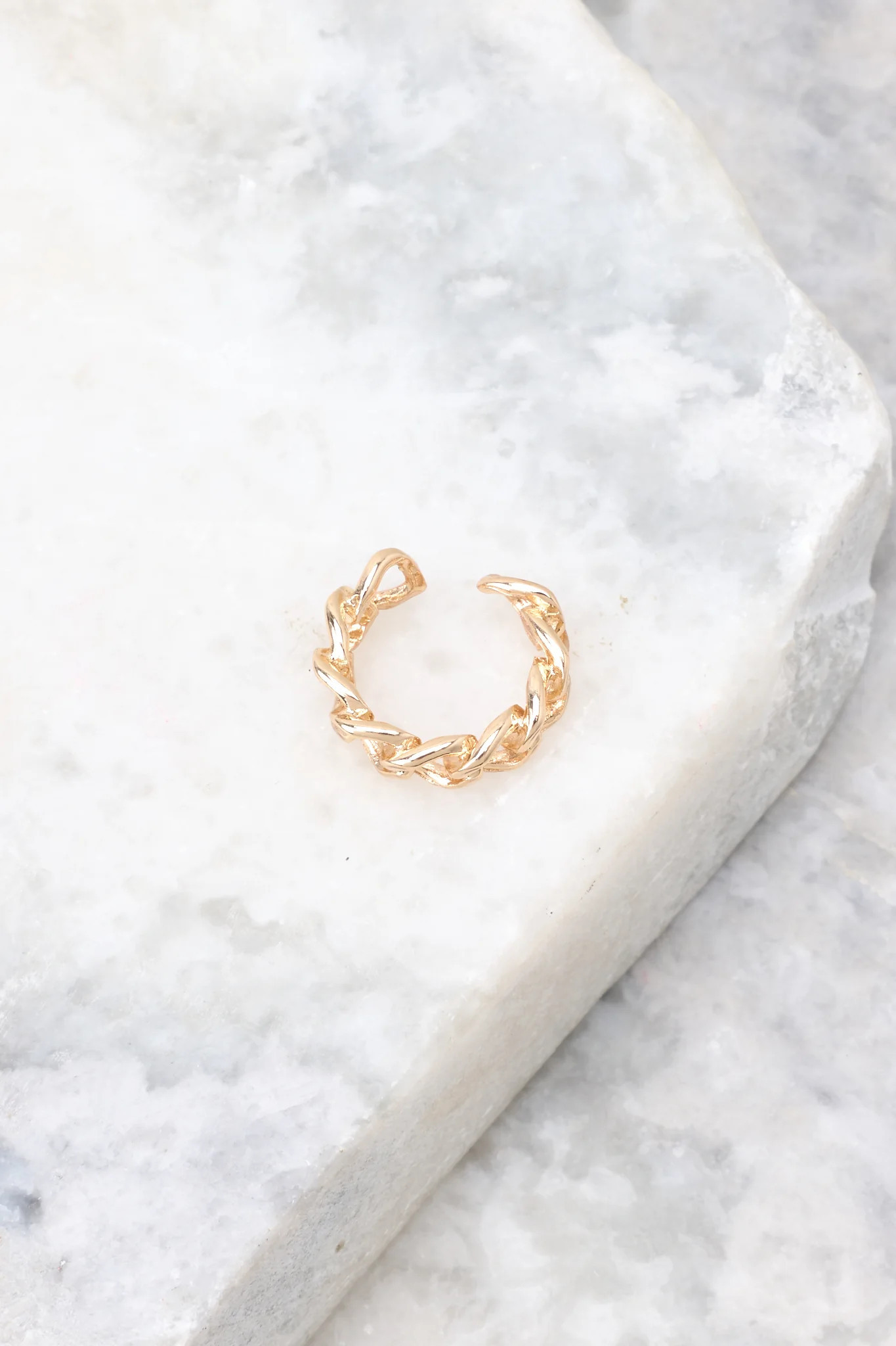 Feeling Fine Gold Ring | Red Dress 