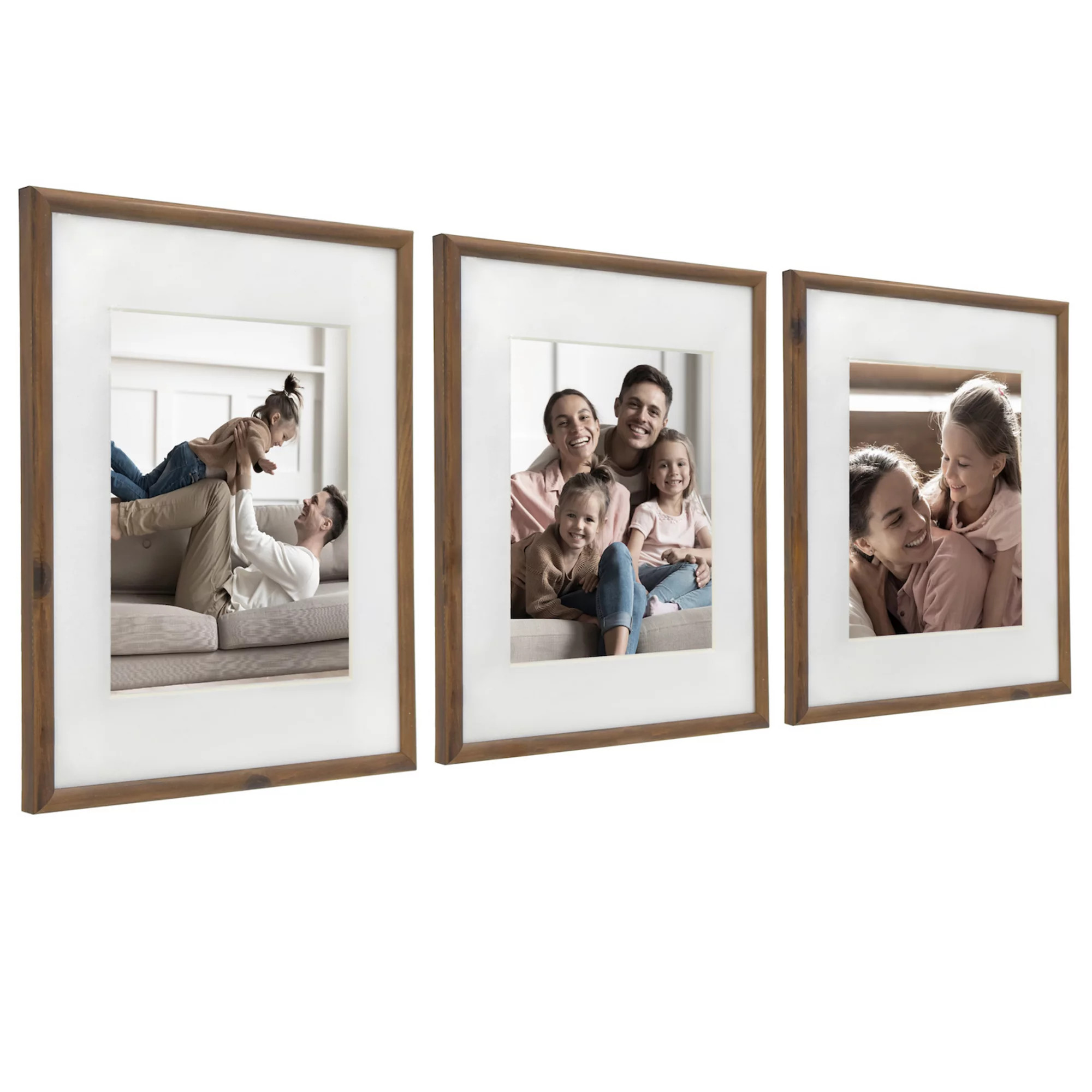 Belle Maison Two Tone 3-Piece Matted Wall Frame Set | Kohl's