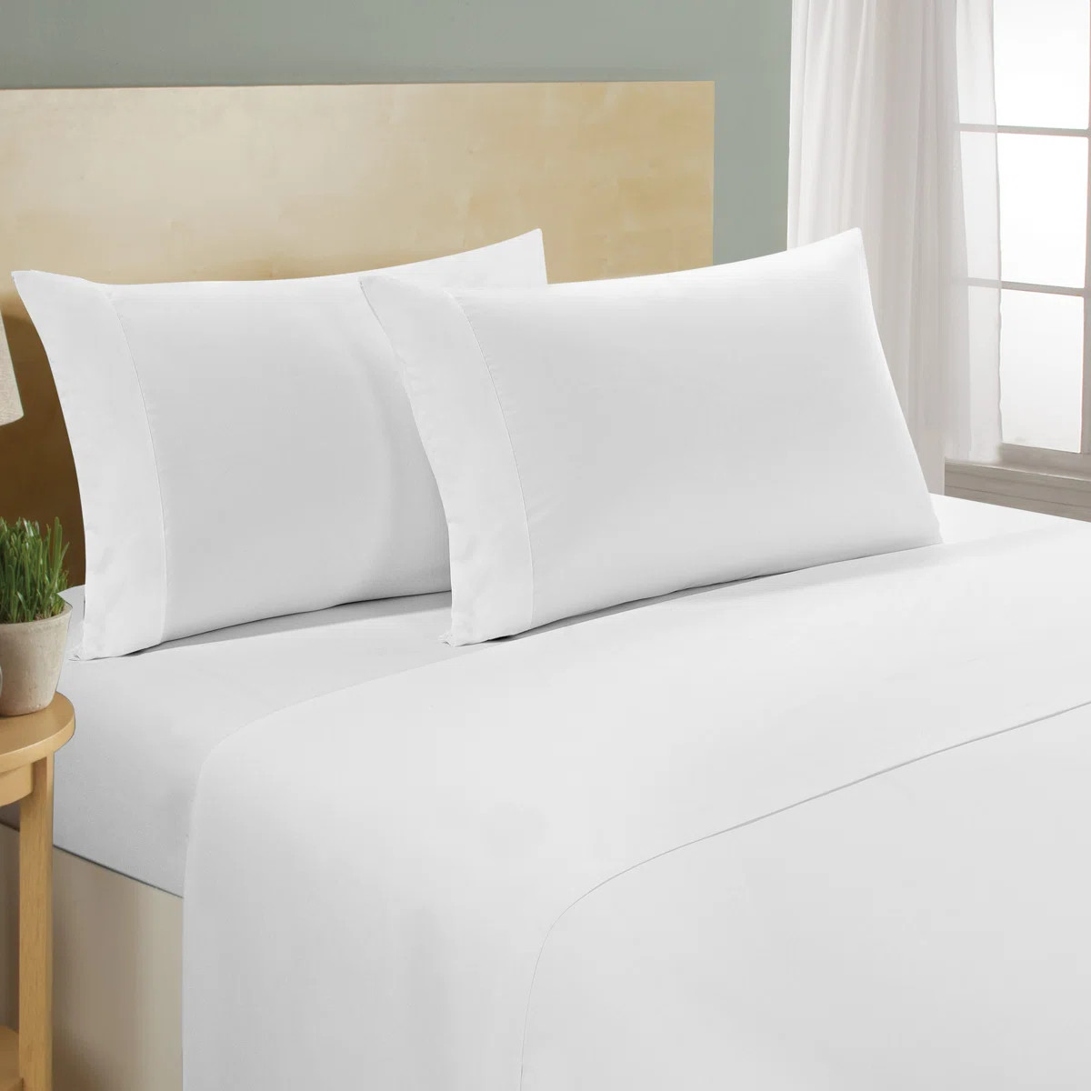Milan Collection 1000 Thread Count 100% Cotton Sheet Set | Wayfair North America