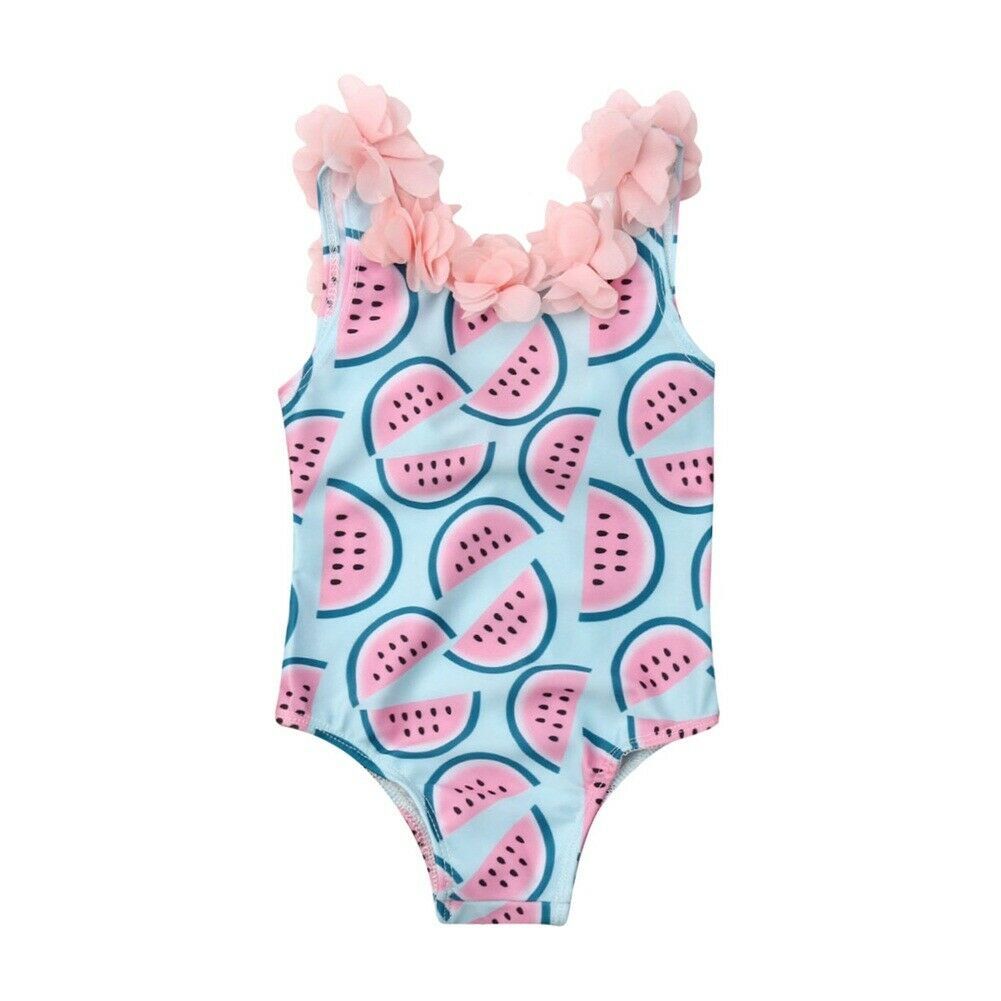 Lookwoild Toddler Baby Kids Girls Beach Swimsuit Swimwear Bikini Set Monokini | Walmart (US)