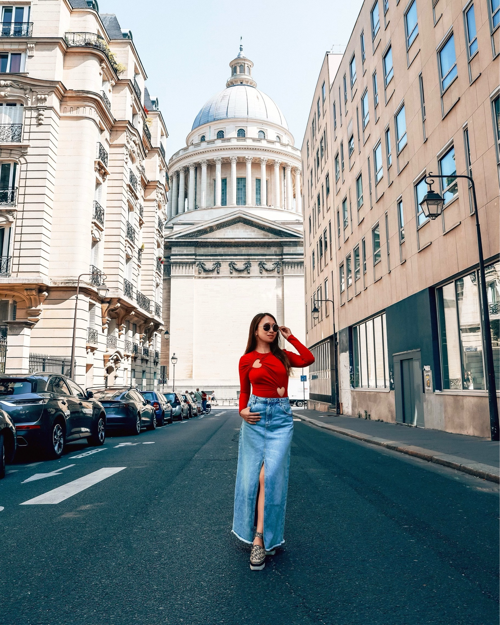 Sunglasses: Dolce & Gabbana
Earrings: Dior
Bodysuit: Zara
Skirt: Anthropologie
Shoes: Stella McCartney

Paris outfit, Paris style, Paris fashion, Paris look, Parisian Vibes

#LTKSeasonal #LTKeurope #LTKtravel