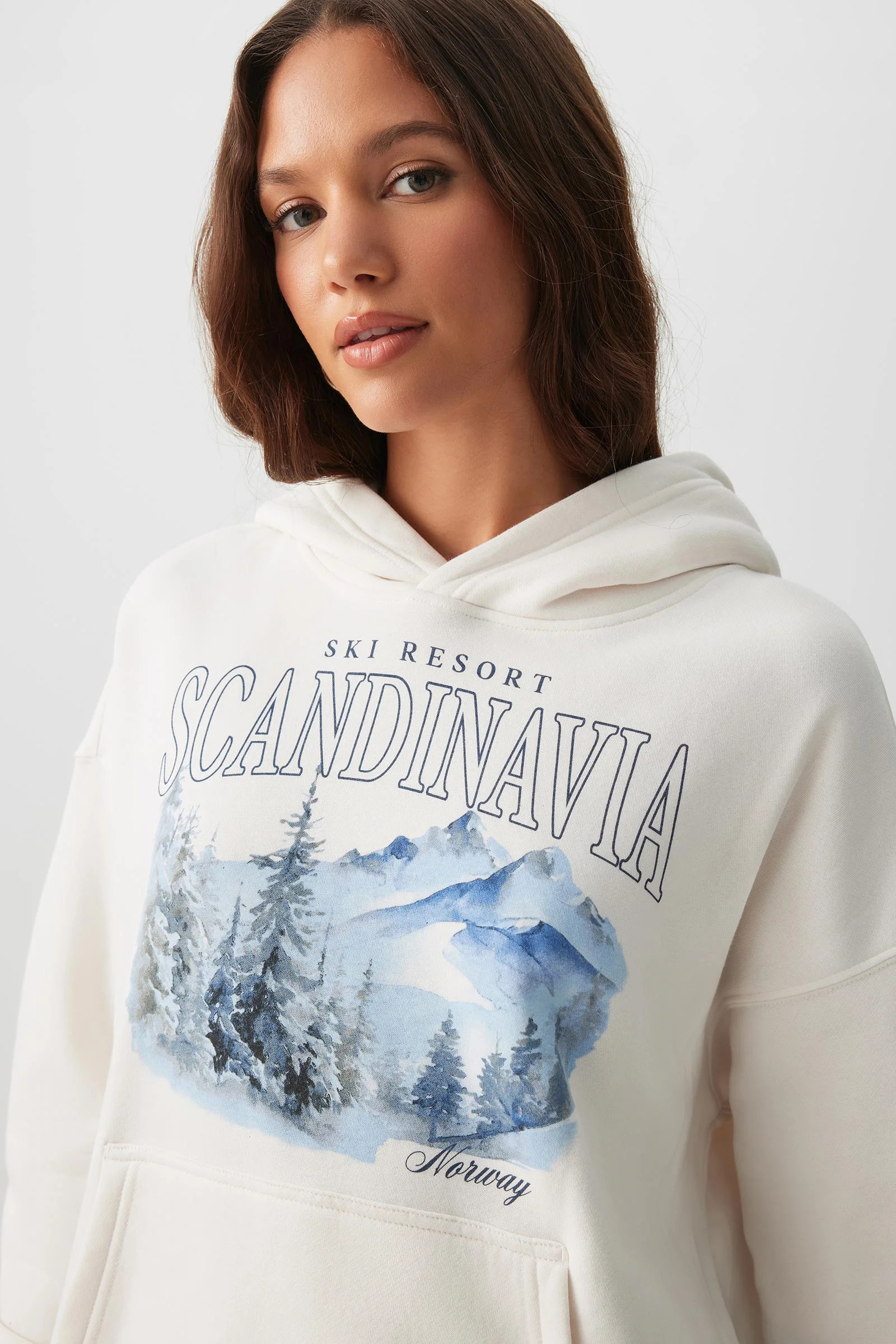Graphic Oversized Hoodie | Ardene