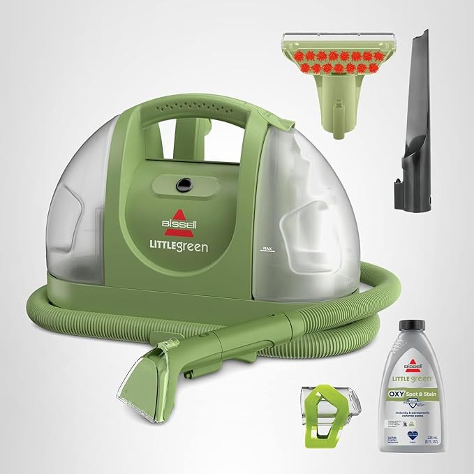 BISSELL Little Green Multi-Purpose Portable Carpet and Upholstery Cleaner, Car and Auto Detailer,... | Amazon (US)