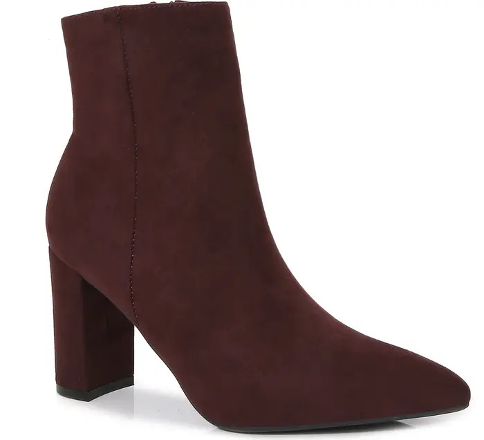 BERNESS Sara Block Heel Bootie (Women) | Nordstromrack | Nordstrom Rack