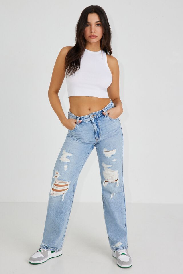 '90s Straight Jean - Everett Blue | Garage Clothing