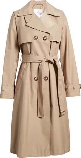 Water Resistant Double Breasted Trench Coat | Nordstrom