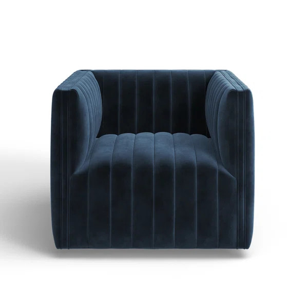Brandt Upholstered Swivel Armchair | Wayfair North America