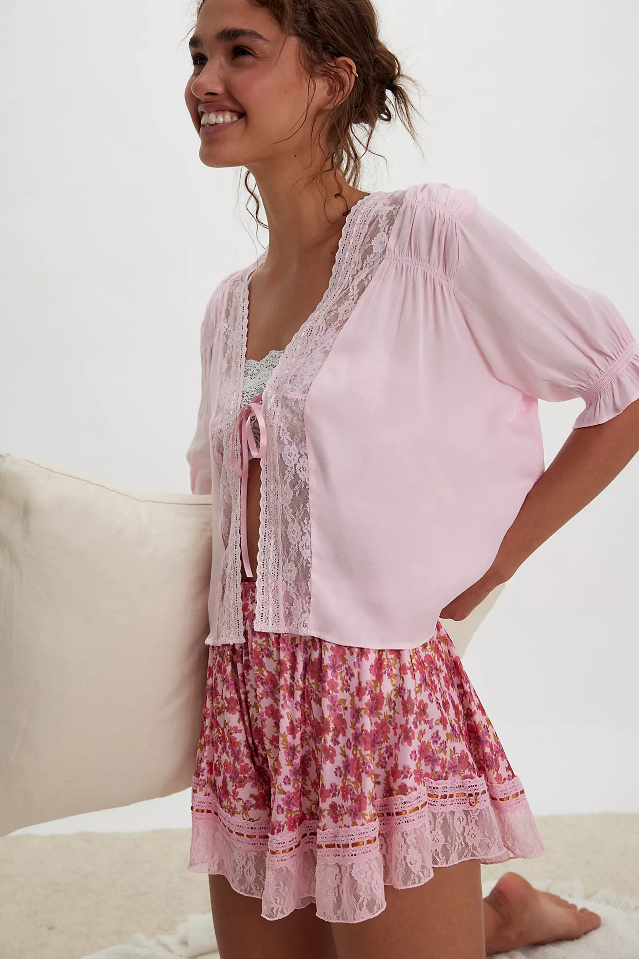 Morning Breeze Bed Jacket | Free People (Global - UK&FR Excluded)