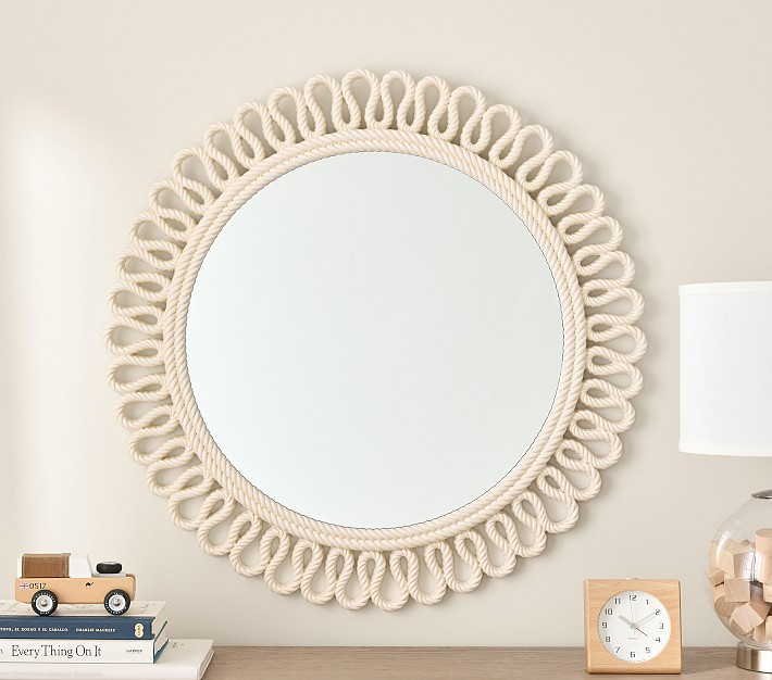 Wiggle Rope Mirror (28") | Pottery Barn Kids