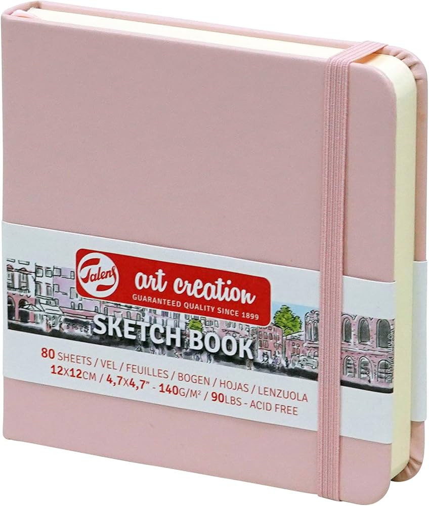 Royal Talens T9314-014M 441750 Talens Art Creation Sketchbook, Drawing Notebook, 4.7 x 4.7 inches... | Amazon (US)