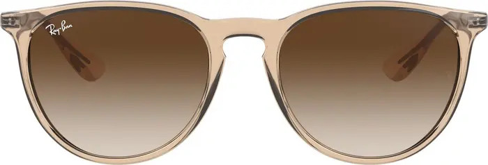 Ray-Ban Erika 54mm Gradient Round Sunglasses | Nordstrom | Nordstrom
