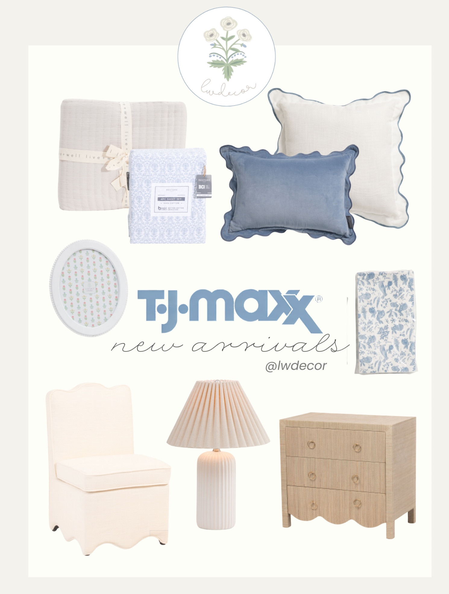 spring new arrivals @TJMaxx 

from textured dressers, scalloped edged details, and muted colors, spring is blooming! 

#LTKSeasonal #LTKHome #LTKStyleTip