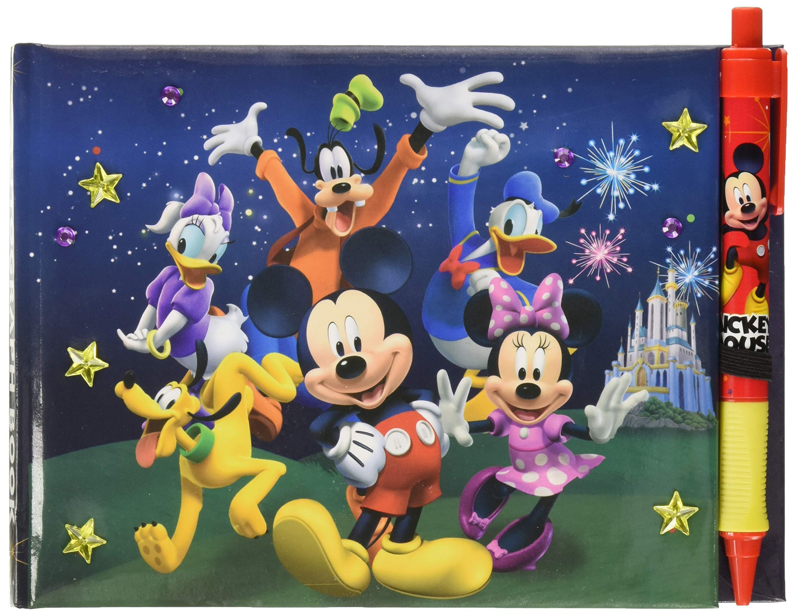Disney 85231 Mickey and Friends Deluxe Autograph Book with Pen | Amazon (US)