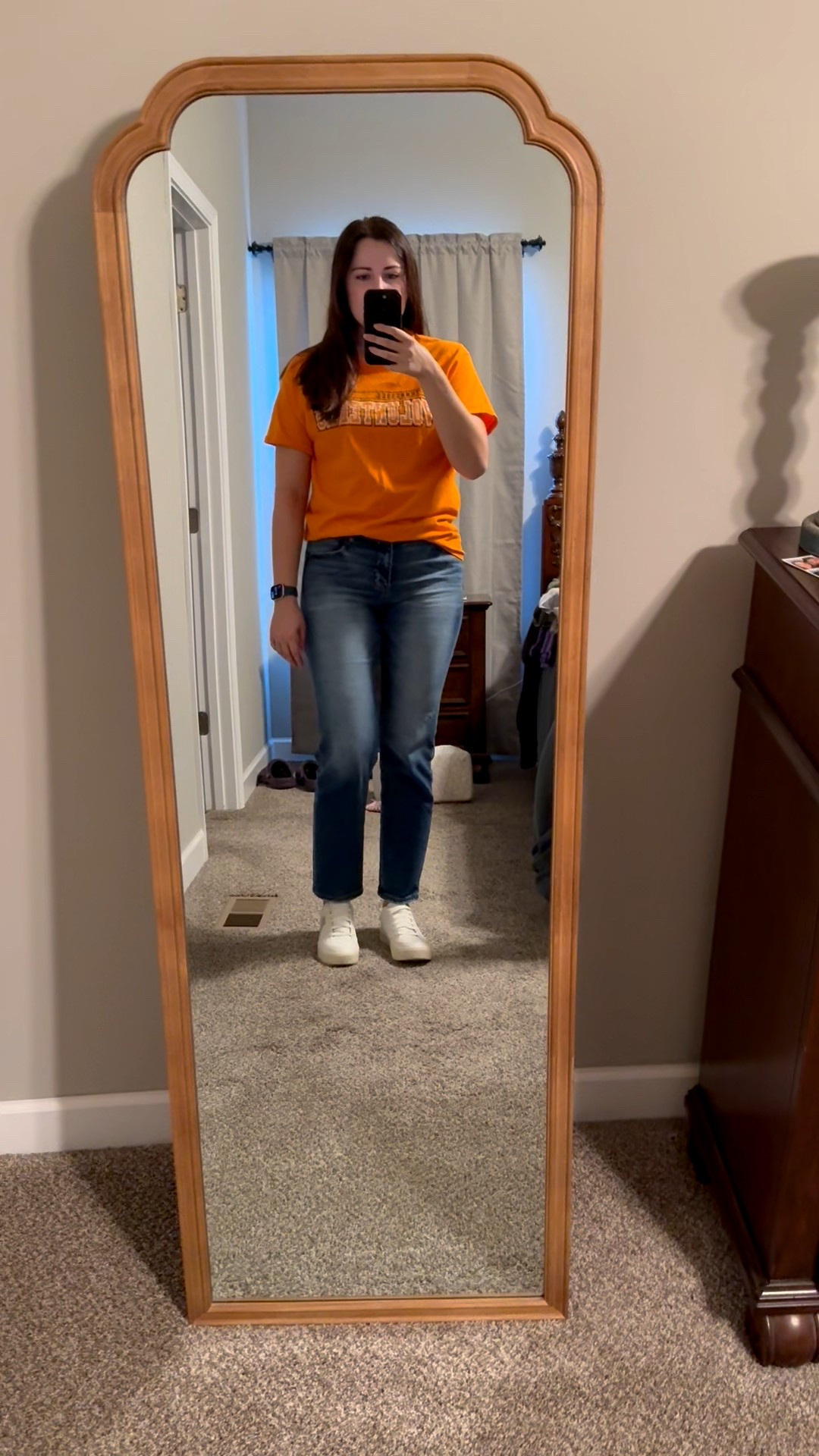 Casual Friday ootd in honor of the first Tennessee football game tomorrow!!! 🏈🧡
Casual Friday, ootd, outfit of the day, Risen jeans, Dr. Scholl’s sneakers

#LTKSeasonal
