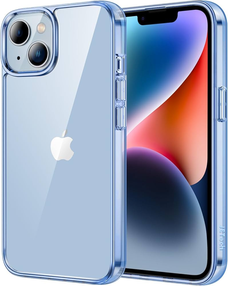 JETech Case for iPhone 14 Plus 6.7-Inch, Non-Yellowing Shockproof Phone Bumper Cover, Anti-Scratc... | Amazon (US)