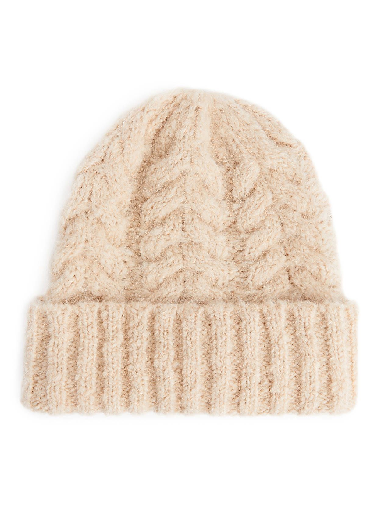 Chunky Cable-Knit Beanie | ARKET (US&UK)