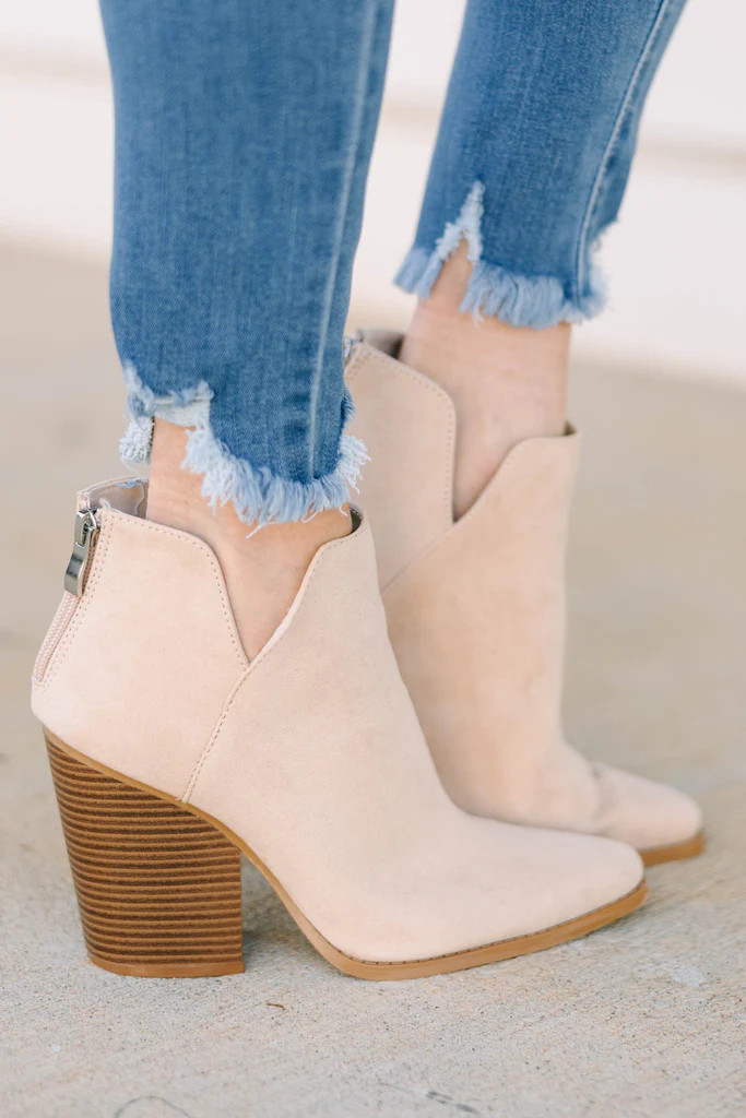 Can't Stop You Toast Brown Booties | The Mint Julep Boutique